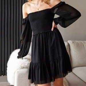 Aritzia Wilfred TEMPEST DRESS black